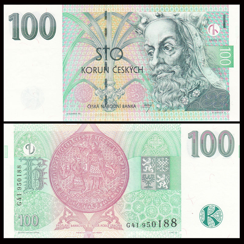 100 korun Czech 1997