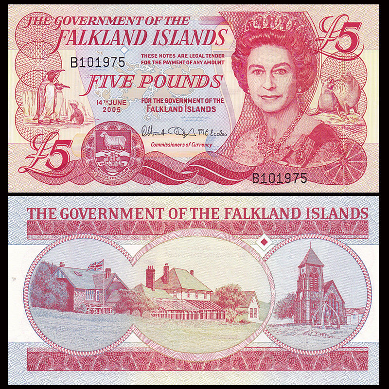 5 pounds Falkland 2005