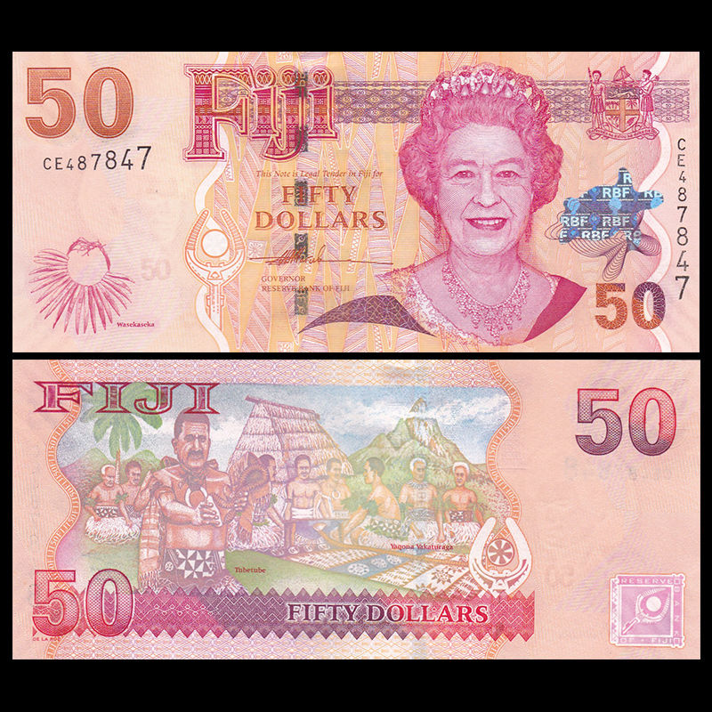 50 dollars Fiji 2007