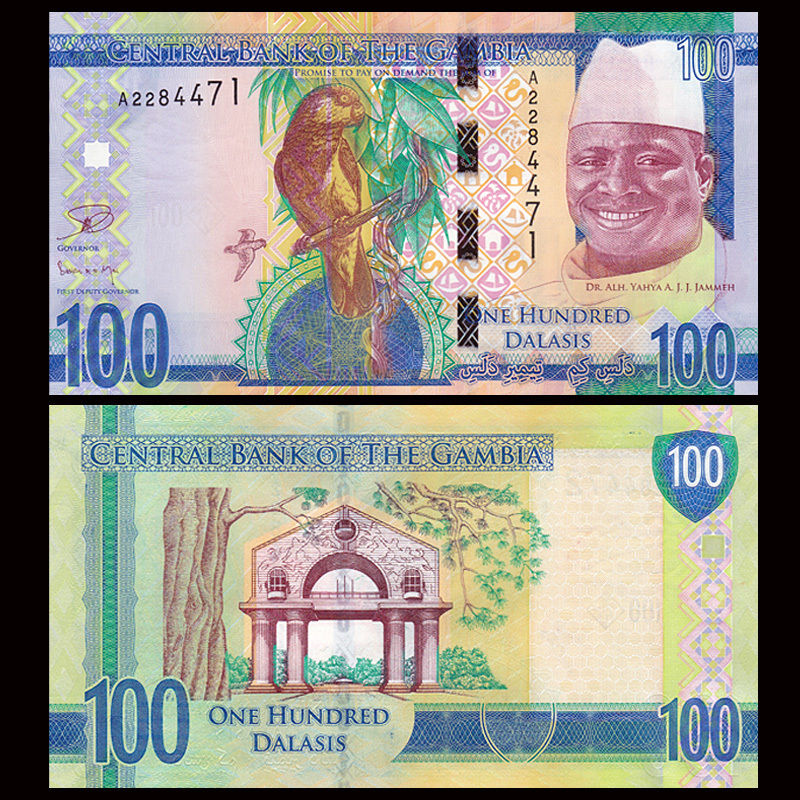 100 dalasis Gambia 2015