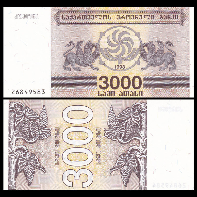 3000 kuponi Georgia 1993