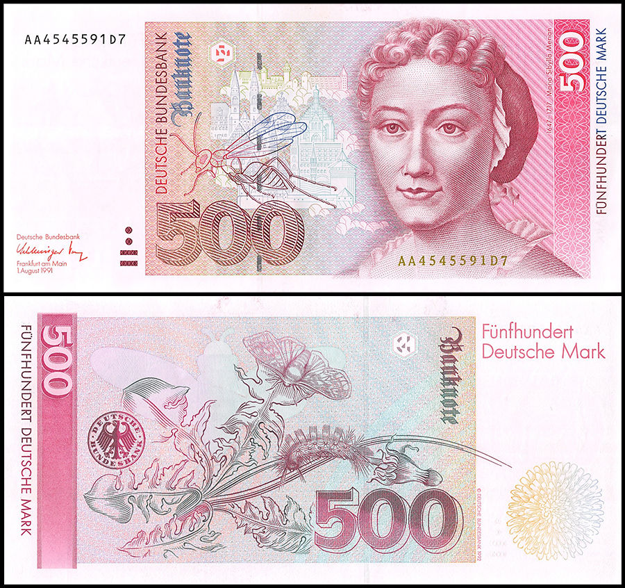 500 mark Germany 1991