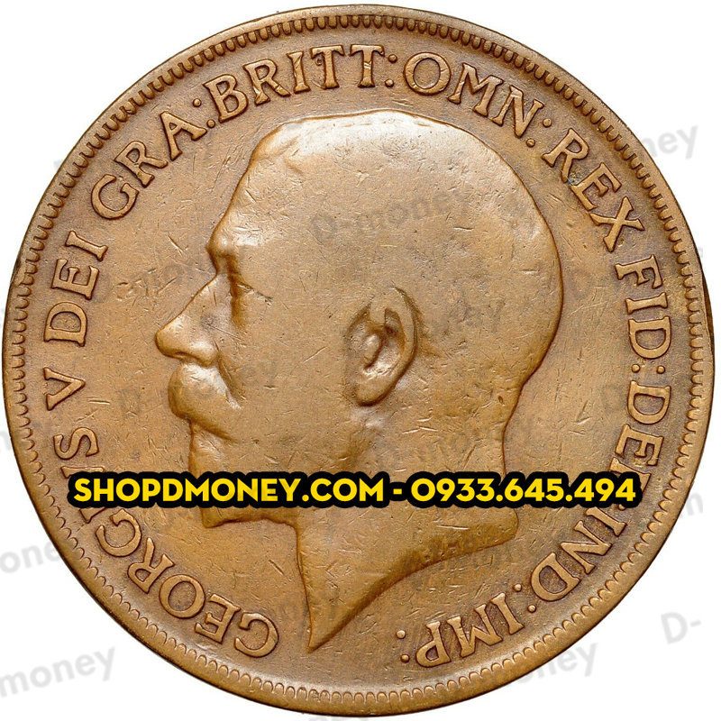 Xu 1 penny George V 1911 - 1936