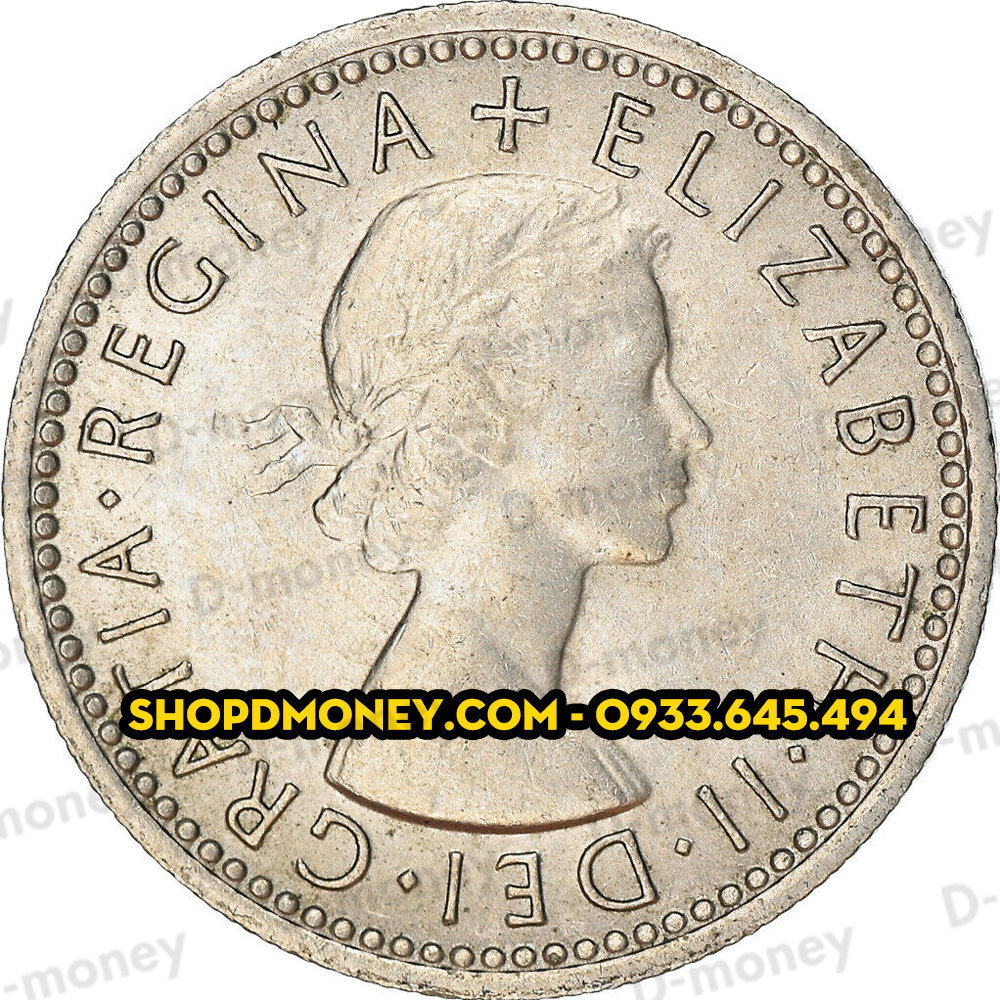 Xu 6 pence Elizabeth II 1953 - 1967