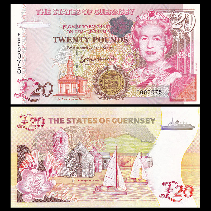 20 pounds Guernsey 1996