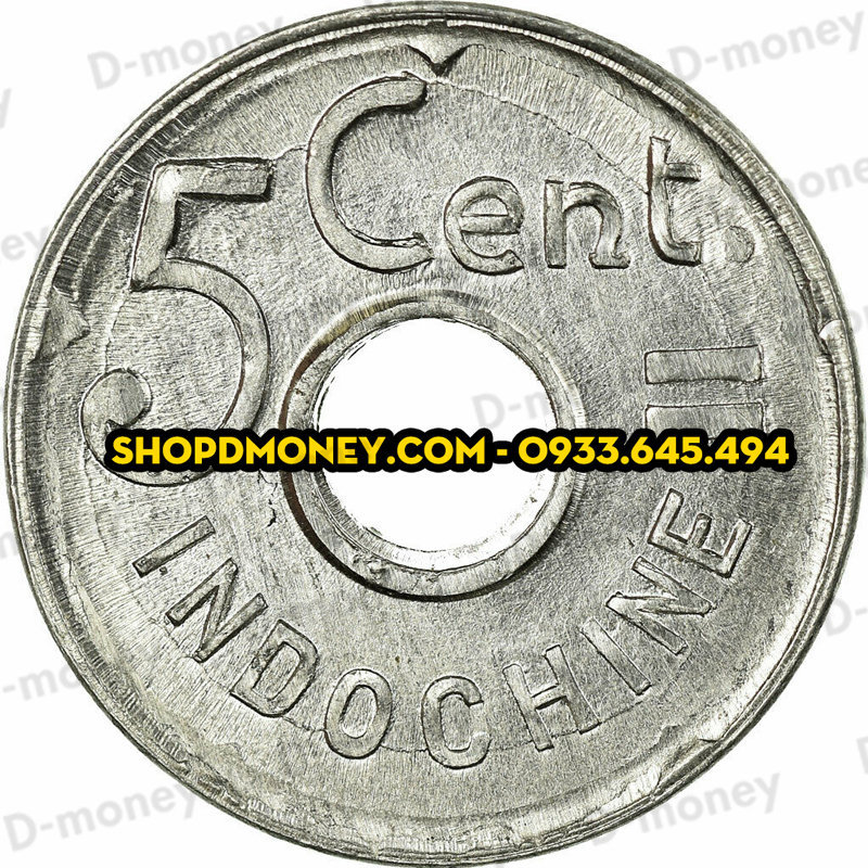 5 cent Đông Dương 1943