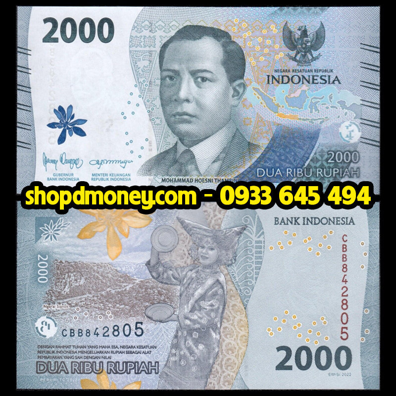 2000 rupiah Indonesia 2022