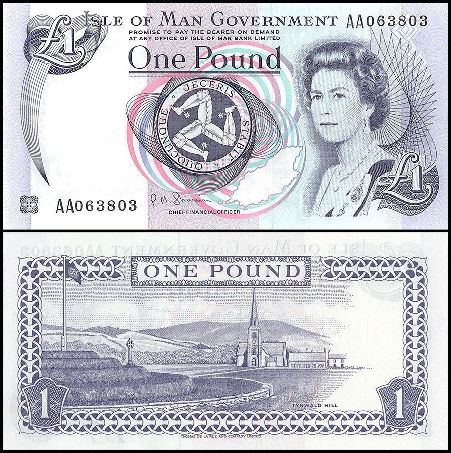 1 pound Isle of Man 1983