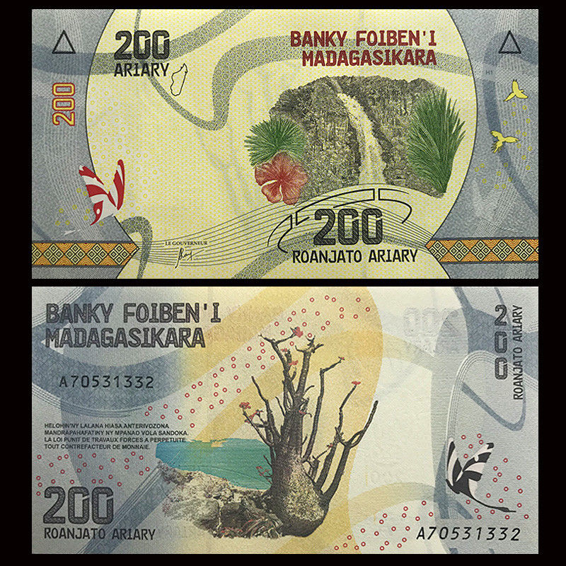 200 ariary Madagascar 2017