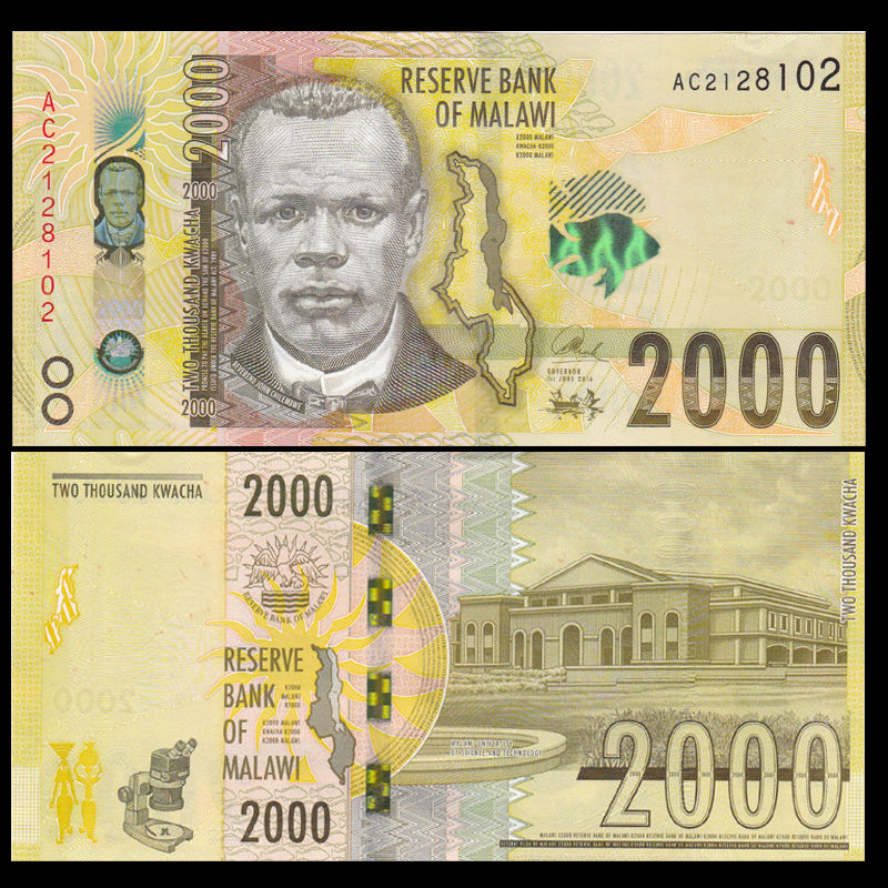 2000 kwacha Malawi 2016