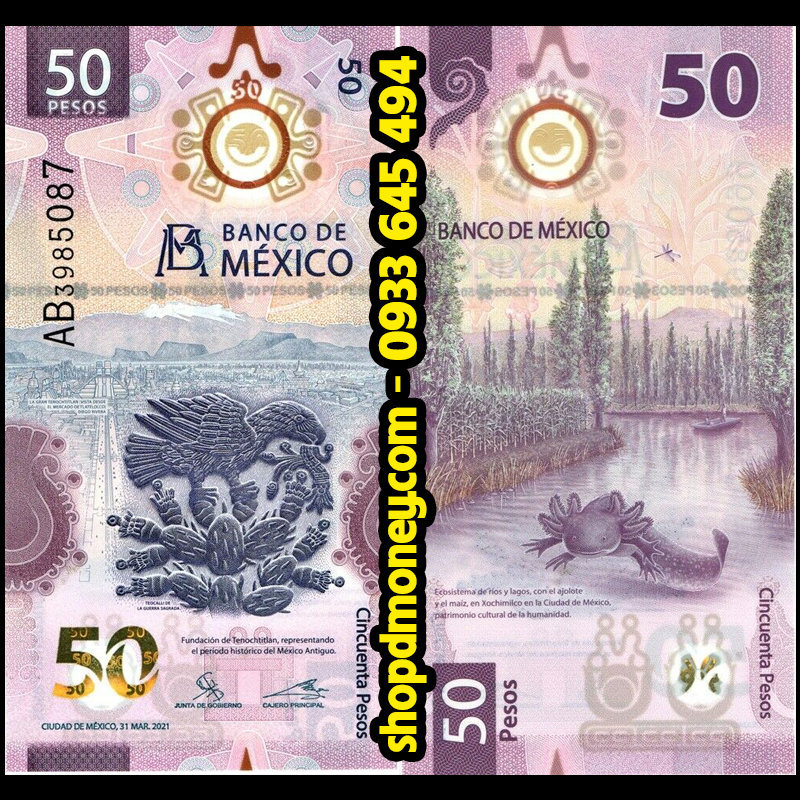 50 pesos Mexico 2021