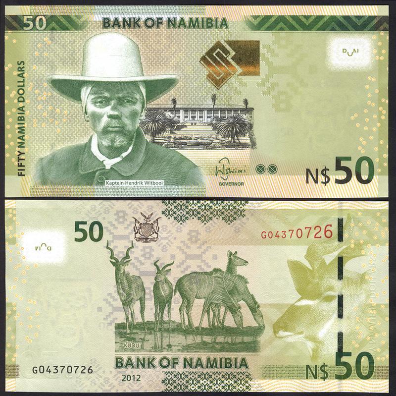 50 dollars Namibia 2012