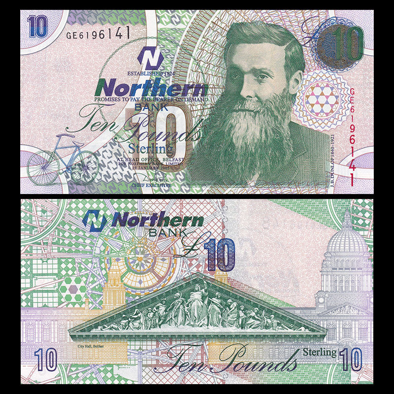 10 pounds North Ireland 2005