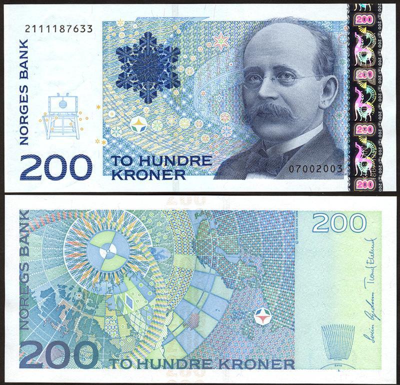 200 kroner Norway 2009