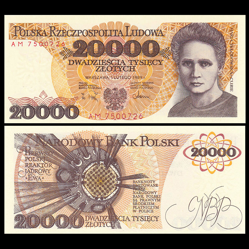 20000 Zlotych Poland 1989 Shop Ti n S u T m D money polish-zloty-to-regain-lost-ground-world-business-recorder