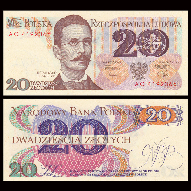 20 zlotych Poland 1982