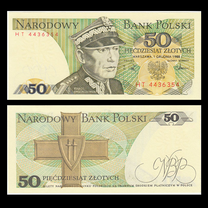 50 zlotych Poland 1988