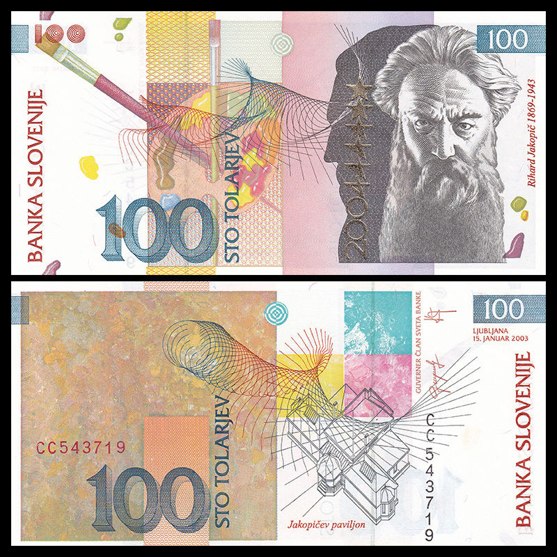 100 tolarjev Slovenia 2003