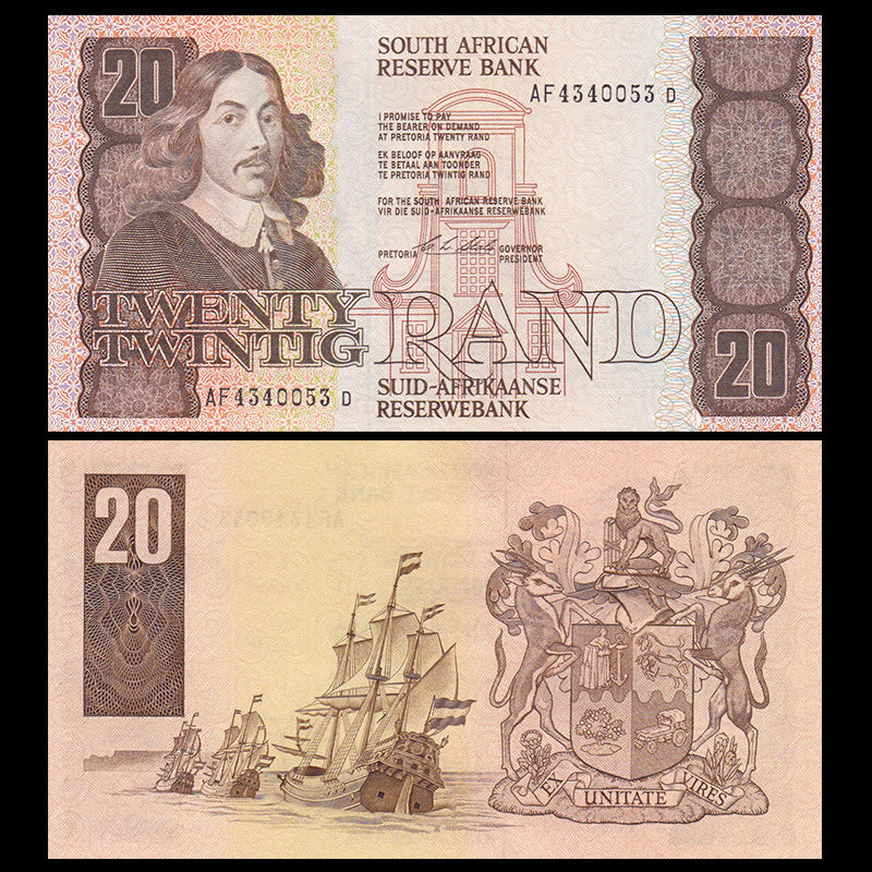 20 rand South Africa 1993