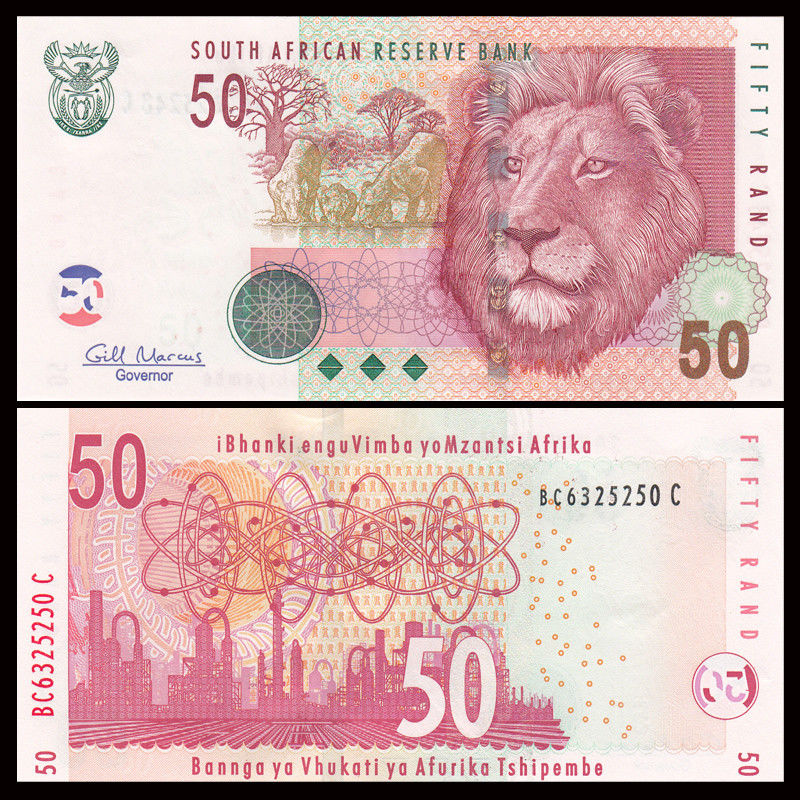 50 rand South Africa 2009