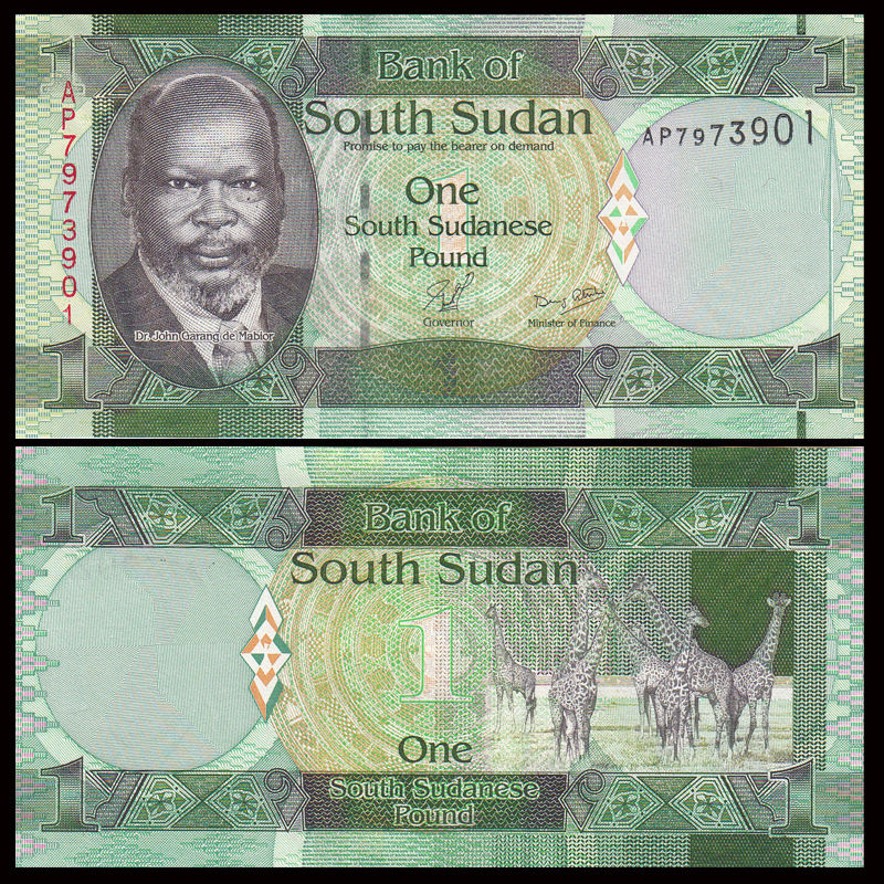1 pound South Sudan 2011