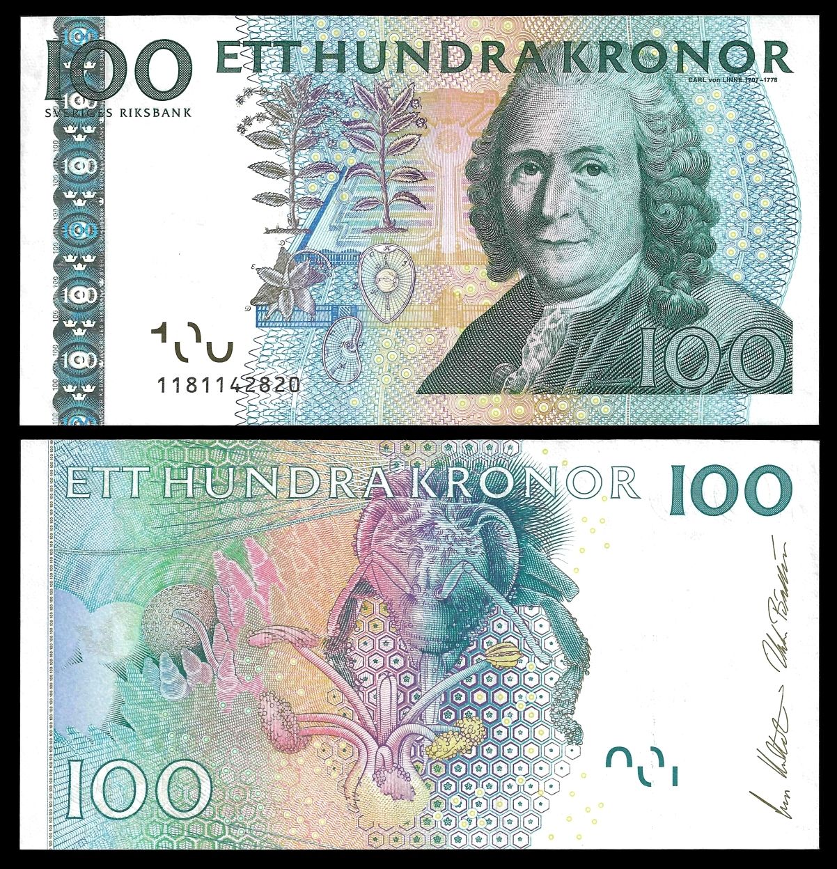 100 kronor Sweden 2001