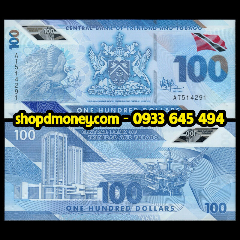 100 dollars Trinidad & Tobago 2020