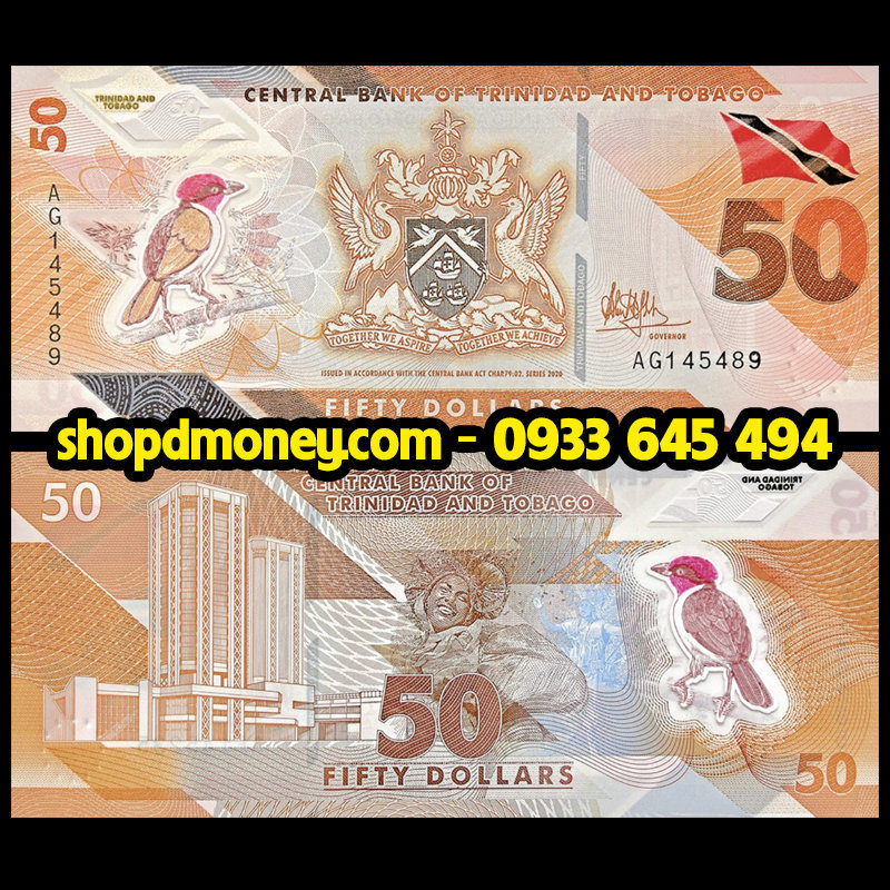 50 dollars Trinidad & Tobago 2021