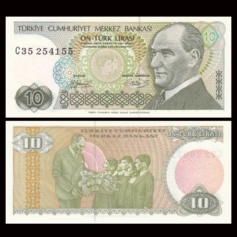 10 lira Turkey 1979