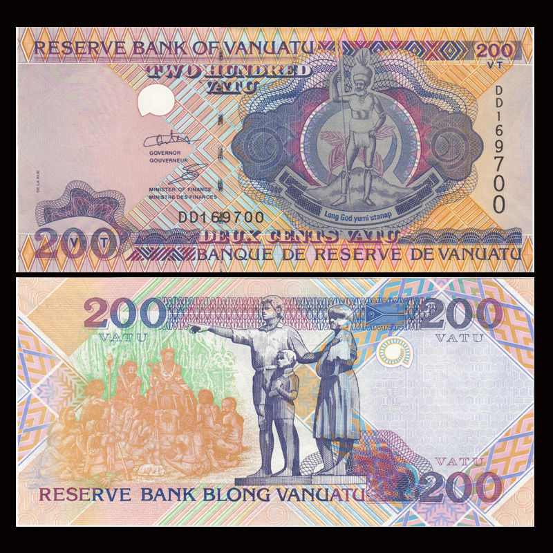 200 vatu Vanuatu 1995