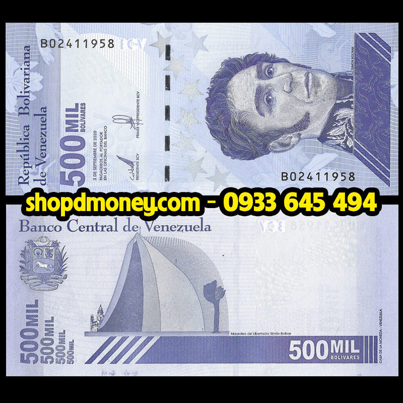 500000 bolivares Venezuela 2021