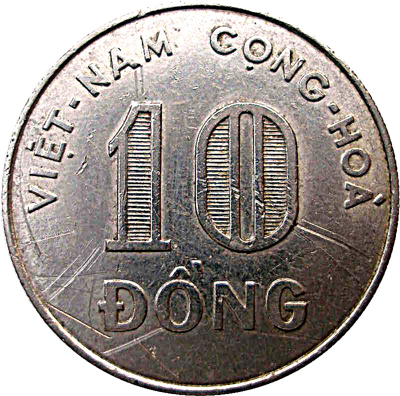 10 đồng Việt Nam Cộng Hòa 1968