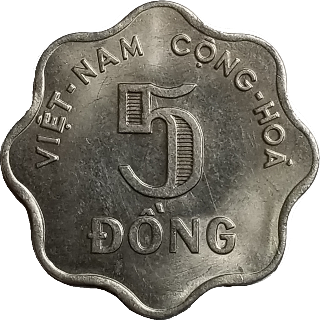 5 đồng Việt Nam Cộng Hòa 1971