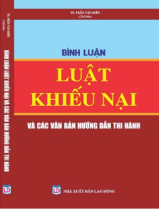 Sách Bình luận Luật Khiếu nại và các văn bản hướng dẫn thực hiện.