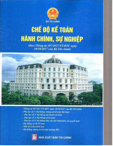 Sách Chế Độ Kế Toán Đơn Vị Hành Chính Sự Nghiệp Theo thông Tư 107/2017/TT-BTC