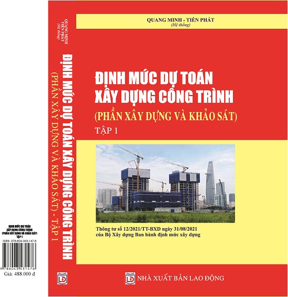 Định Mức Dự Toán Xây Dựng Công Trình Năm 2021