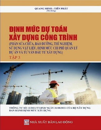 Định Mức Dự Toán Xây Dựng Công Trình Năm 2021