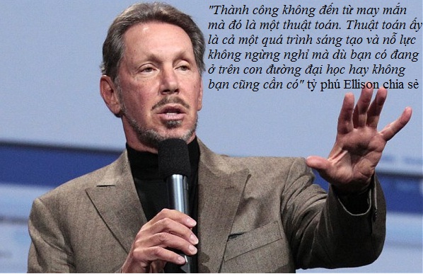 Hành Trình Lập Nghiệp Và Những Bí Quyết Làm Giàu Thành Công Của Tỷ phú Larry Ellison