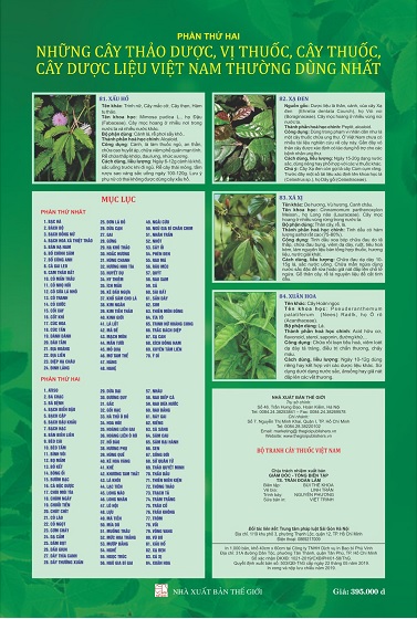Sách Bộ Tranh Cây Thuốc - Mẫu Sử Dụng Trong Cơ Sở Khám Bệnh, Chữa Bệnh Bằng Y Học Cổ Truyền.