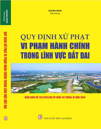 Sách Quy Định Về Xử Phạt Vi Phạm Hành Chính Trong Lĩnh Vực Đất Đai