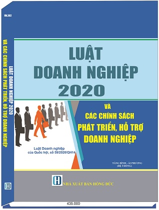 Sách Luật Doanh Nghiệp 2020 Và Các Chính Sách Phát Triển, Hỗ Trợ Doanh Nghiệp 