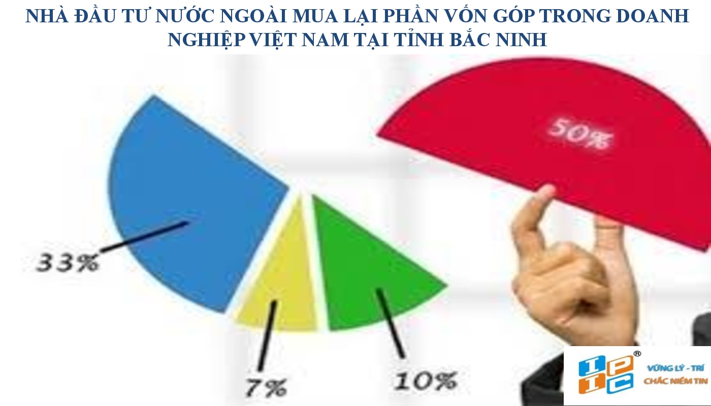 Nhà đầu tư nước ngoài mua vốn góp trong công ty TNHH 100% vốn Việt Nam tại tỉnh Bắc Ninh (Không phải công ty đại chúng).