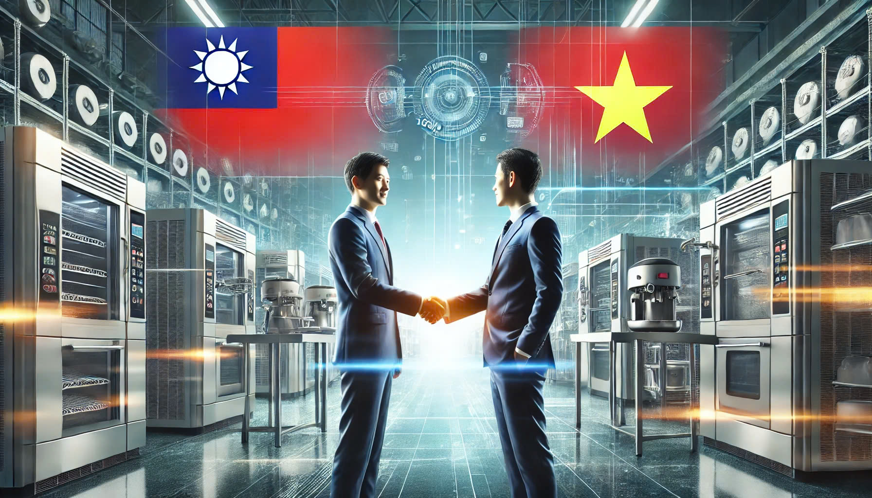 THÀNH LẬP DOANH NGHIỆP 100%  VỐN ĐẦU TƯ ĐÀI LOAN HOẠT ĐỘNG TRONG LĨNH VỰC NHẬP KHẨU ,PHÂN PHỐI MÁY MÓC THIẾT BỊ ĂN UỐNG TẠI VIỆT NAM