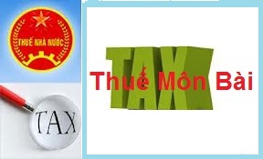 QUY ĐỊNH MỚI VỀ THUẾ MÔN BÀI