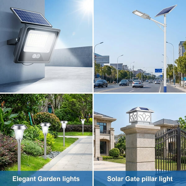 Các loại đèn năng lượng mặt trời phổ biến 2026