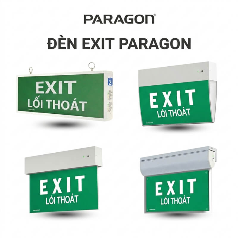 Đèn Exit Paragon Chính Hãng