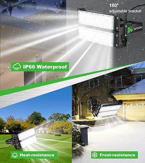 đèn led highbay kiểu module lắp đặt nhà xưởng có độ cao cao