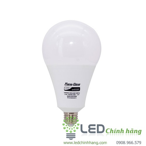 Bóng đèn LED bulb 20W tròn Rạng Đông A95N1/20W.H