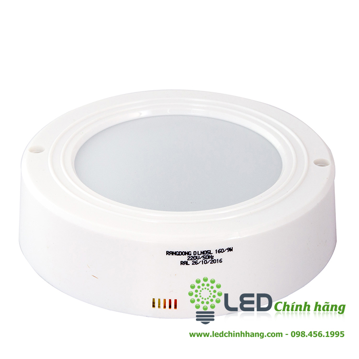 Đèn LED Ốp trần Tròn 160/ 9W Rạng Đông