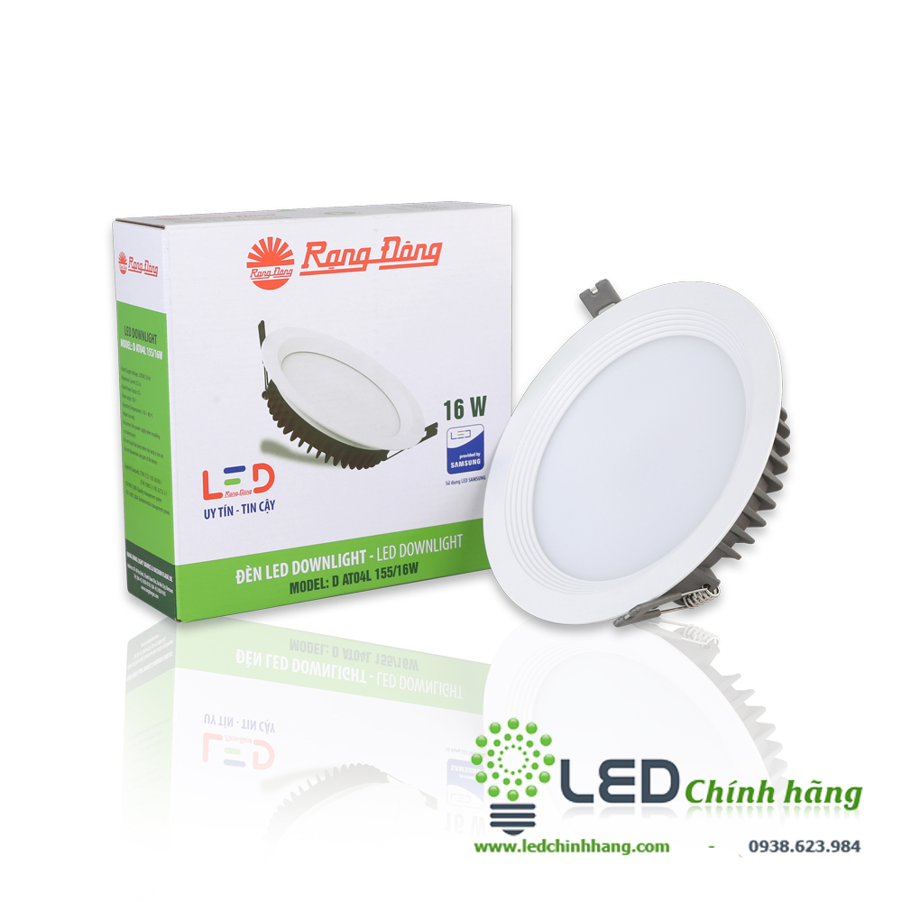 Đèn LED Âm Trần Downlight 16W Rạng Đông D AT04L 155/16W